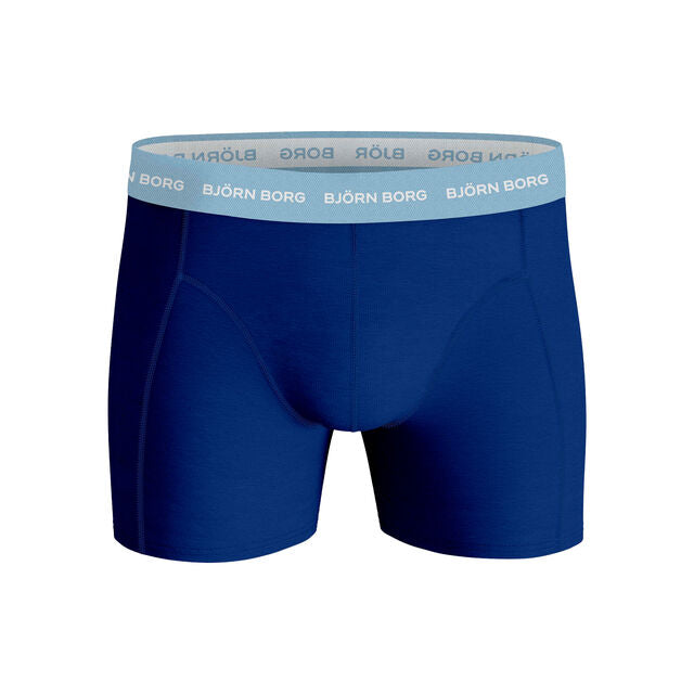 Björn Borg 3 Pack Essential Boxer - White/Blue/Print