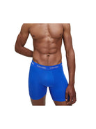 Calvin Klein 3 Pack Cotton Stretch Boxer Briefs (BLACK/BLUE/COBALT)