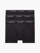 Calvin Klein 3 Pack Trunks - Pure Cotton Classics - Black