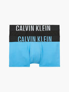 Calvin Klein 2 Pack Trunks - Intense Power ( Black / Signature Blue )