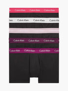 Calvin Klein 5 Pack Low Rise Trunks - Black/Multi