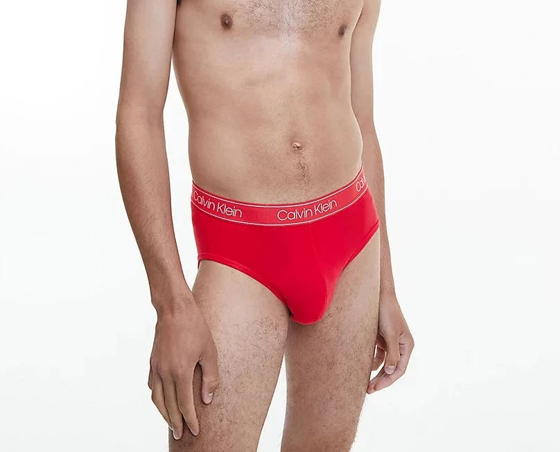 Calvin Klein 1 Pack Briefs - Essential Calvin - Exact Red