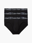 Calvin Klein 3 Pack Briefs - Modern Structure, Black