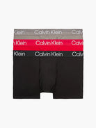 Calvin Klein 3 Pack Modern Structure Trunk - Black/ Exact/ Faded Grey