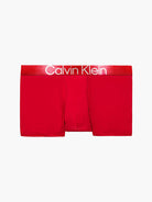 Calvin Klein 1 Pack Low Rise Trunks- Modern STRUCTURE - Rustic Red