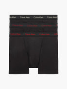 Calvin Klein - 3 Pack Limited Edition Trunks - Different Color Logo on Black