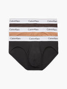 Calvin Klein 3 Pack Briefs - Modern Cotton (Black/ Woodland/ Sandalwood)