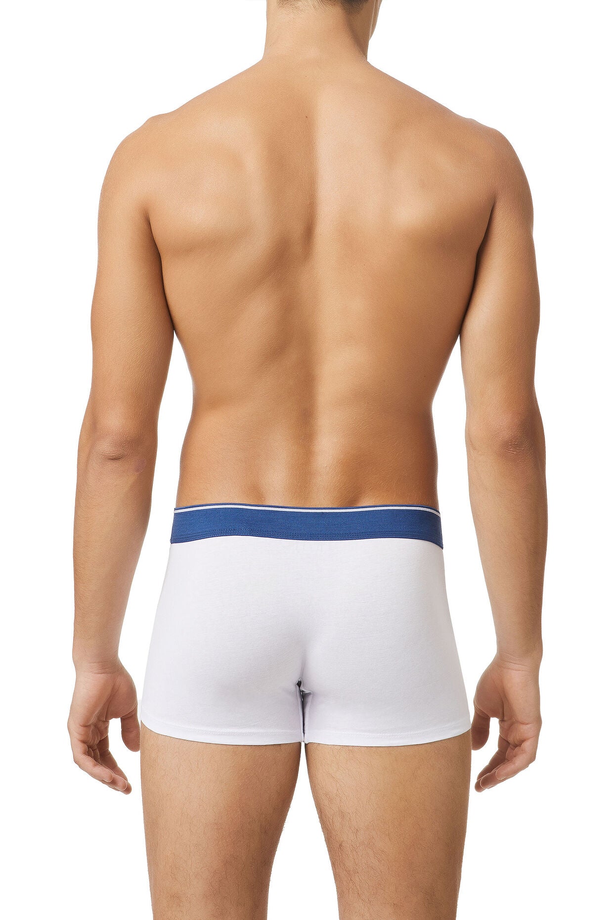 Diesel Umbx-Damien Three-Pack Trunks - White / Blue