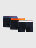 Tommy Hilfiger - 3 Pack Essential Trunks - Blue with Contrast Waistband (OS7)