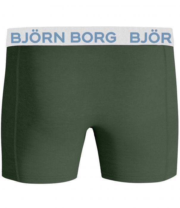 Bjorn Borg 2-Pack Cotton Men's Boxers - Green Print MP005