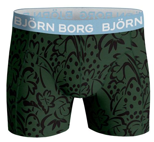 Bjorn Borg 2-Pack Cotton Men's Boxers - Green Print MP005