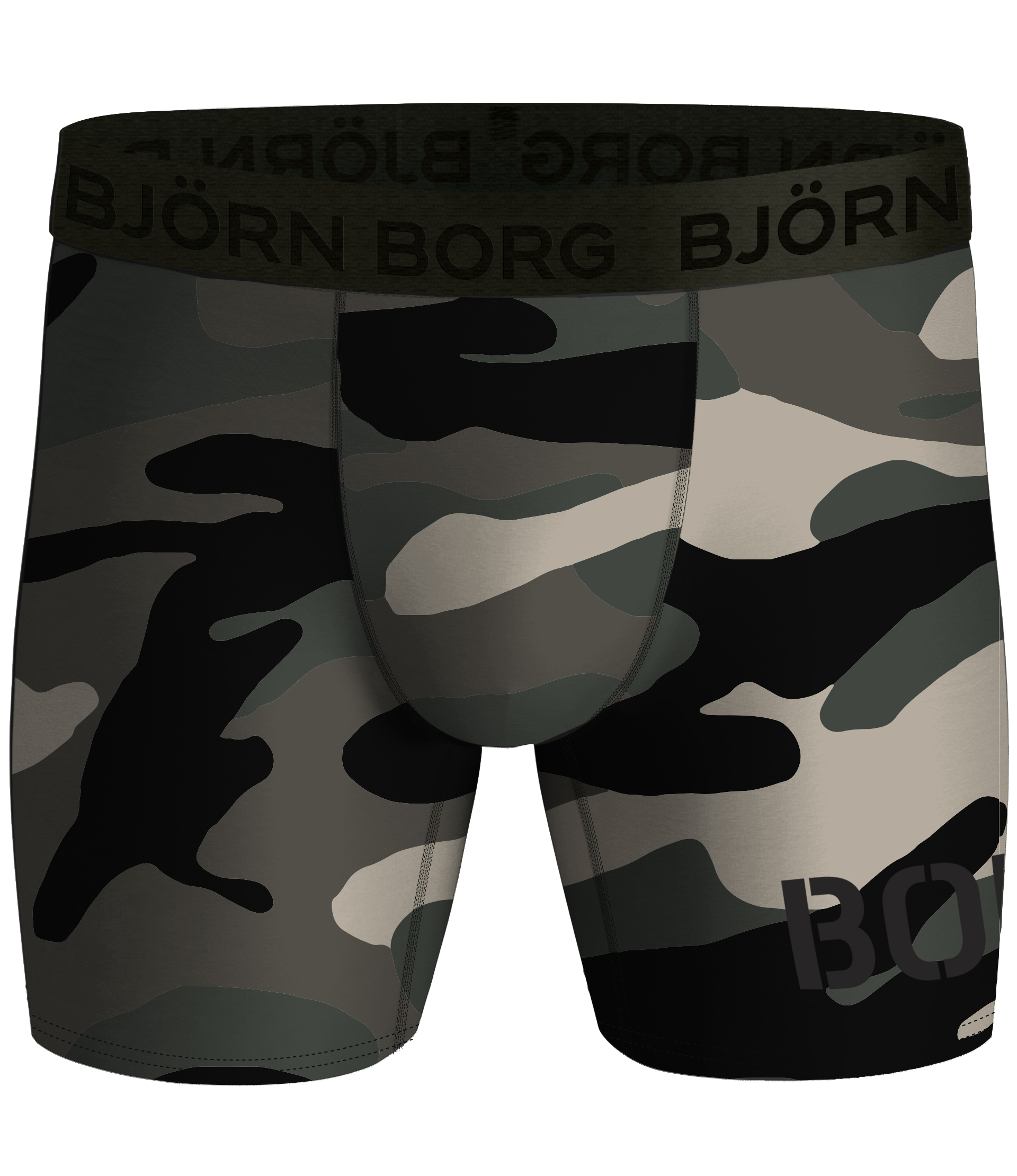 Björn Borg - 3 Pack Performance Boxer - Army Color