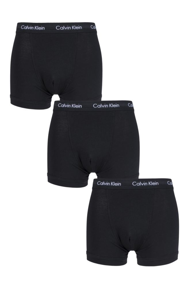 Calvin Klein Cotton Stretch Multi Packs U2665 Black