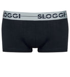 Sloggi Men GO- 3-Pack Low Rise Hipster Boxers (Black, Grey ,Blue) - Pants