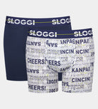 Sloggi Men GO Shorty - Blue Combination