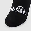 Ellesse Frimo 3 Pack No Show Socks - Black