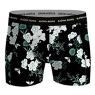 Björn Borg Men's 3 Pack Boxers -Black Bouquet Sammy, All Green