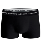 Björn Borg Cotton Stretch Trunks, Pack of 3, Black