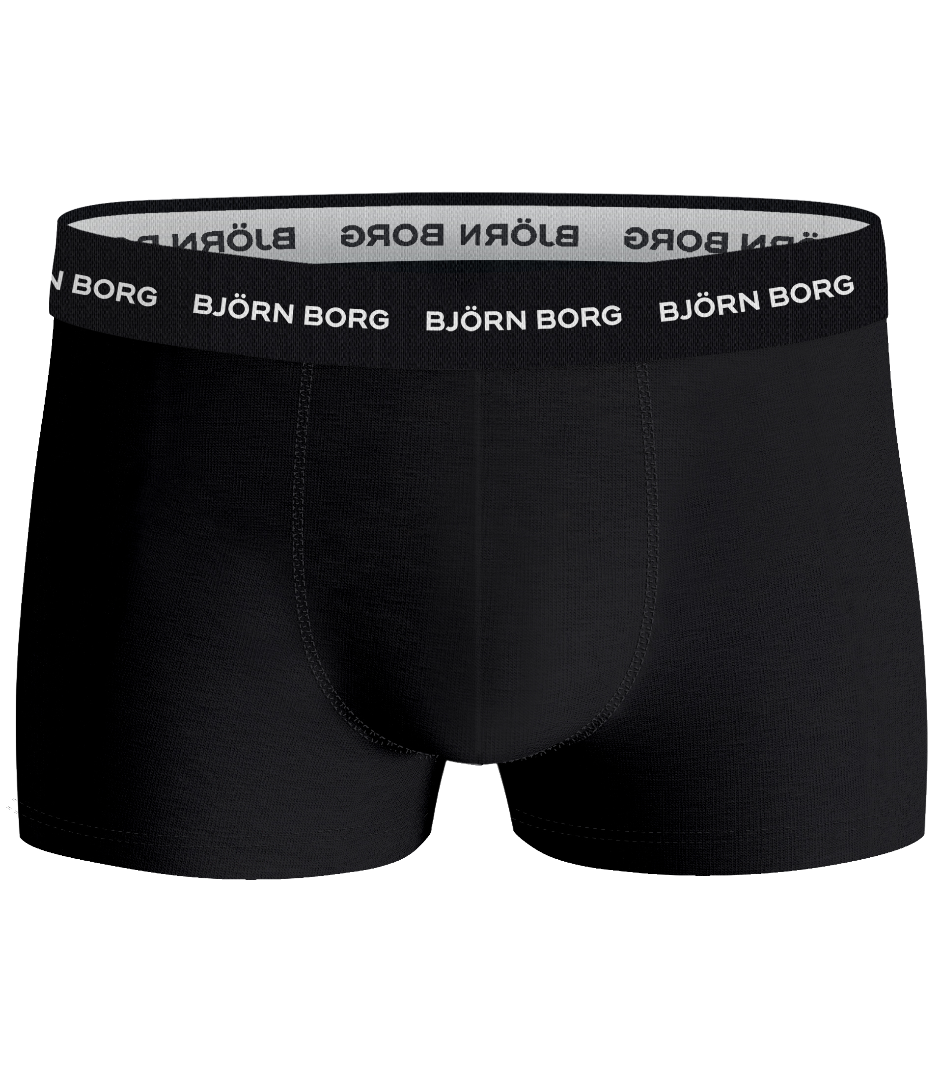 Björn Borg Cotton Stretch Trunks, Pack of 3, Black