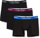 Calvin Klein - 3 Pc Modern Structure Boxer Briefs - Black / Contrast Waistband