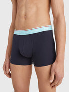 Tommy Hilfiger 3- Pack Repeat Logo Trunks - Desert Sky/Lofty Blue/Dare Scarlt