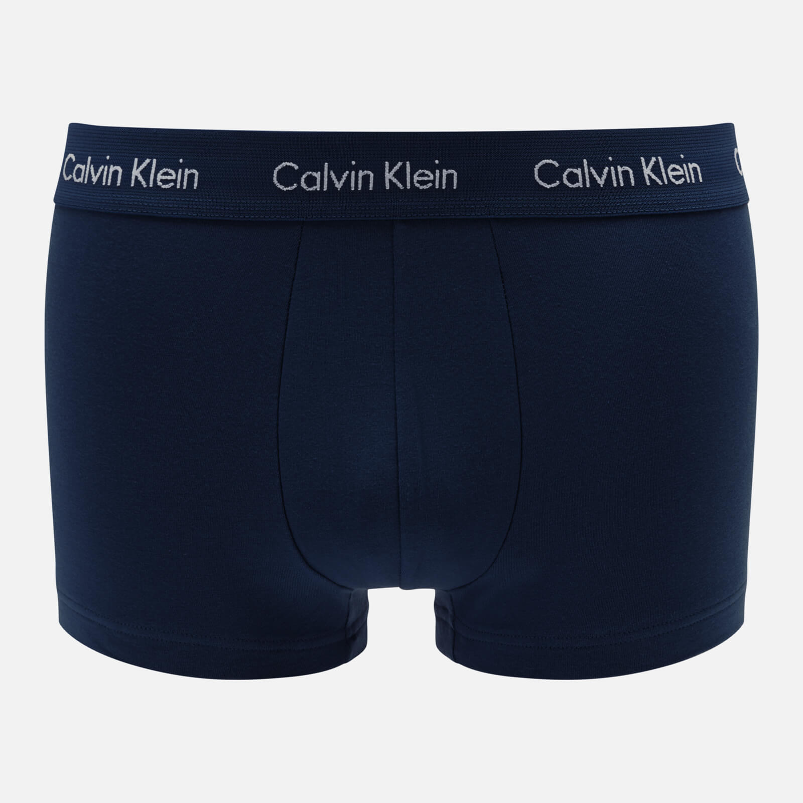 Calvin Klein 3 Pack Cotton Stretch –Low Rise Trunks ( Blue / Navy / Black )