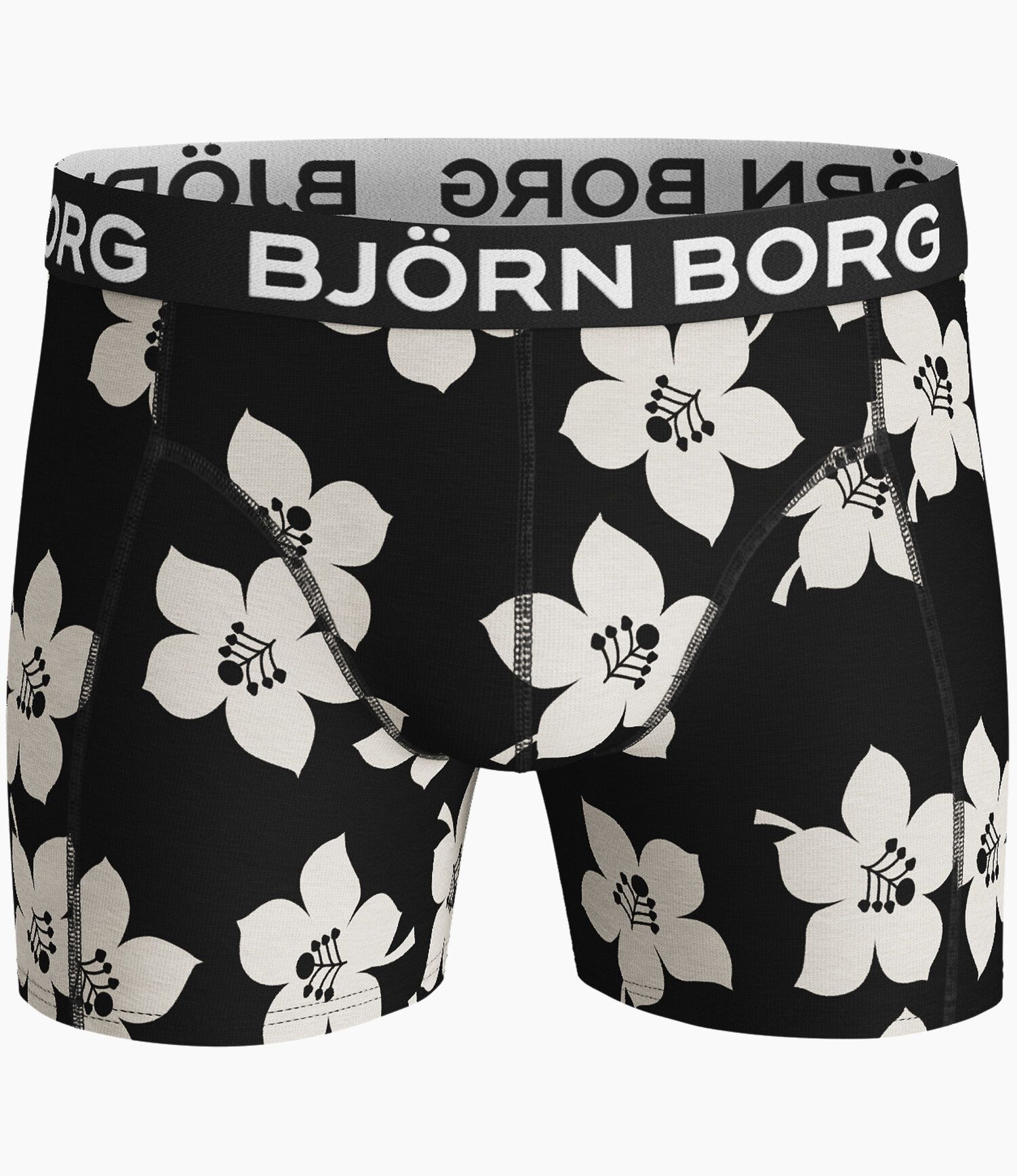 Björn Borg Men's - 2 Pack Boxers Graphic Floral - Floral Black/Black