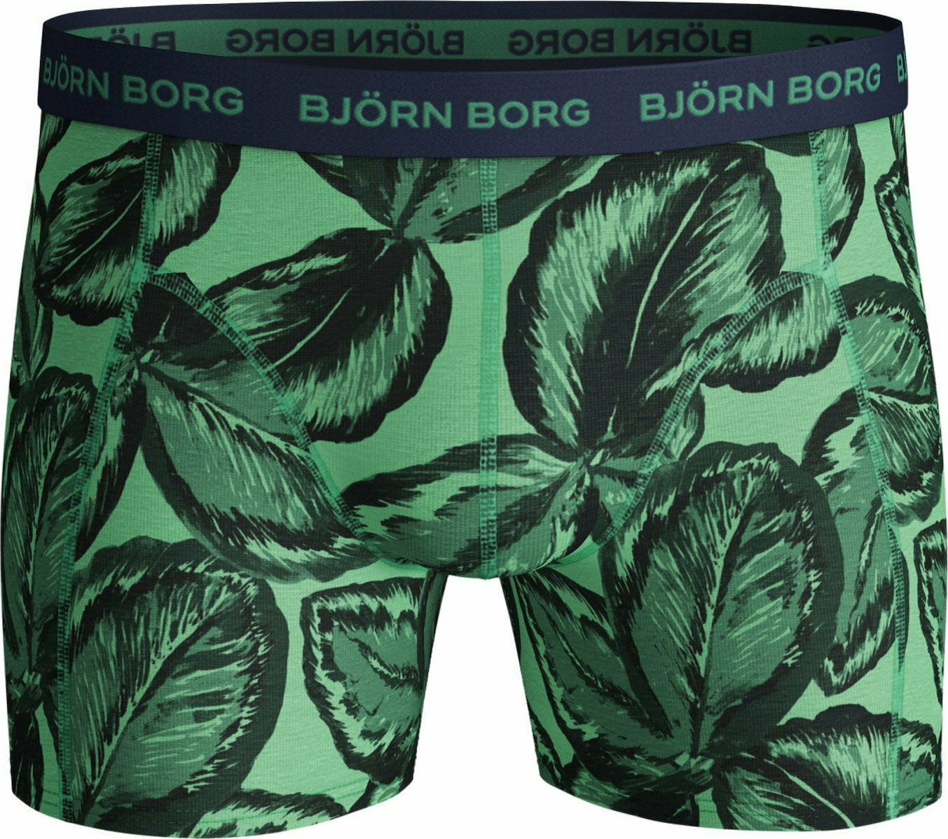 Björn Borg Men's 3 Pack Boxers Leafy Sammy Shorts Lichen