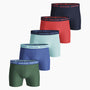 Björn Borg Men's Boxers - Seasonal Solid Sammy -5-Pack Frosty Spruce