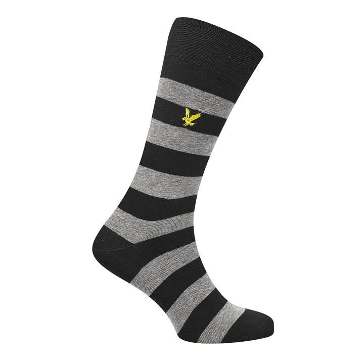 Lyle & Scott Socks Gift Pack - 4 Mixed Dress - (Black Mlti)