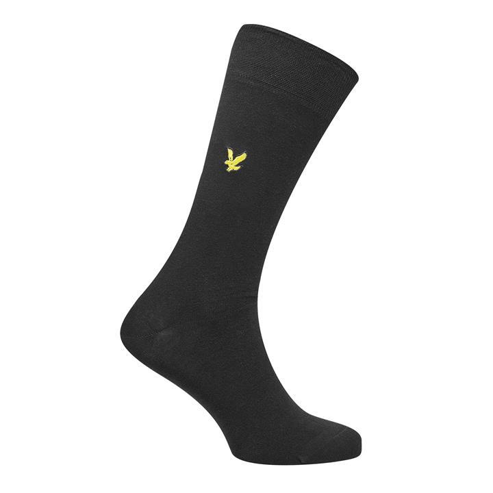 Lyle & Scott Socks Gift Pack - 4 Mixed Dress - (Black Mlti)