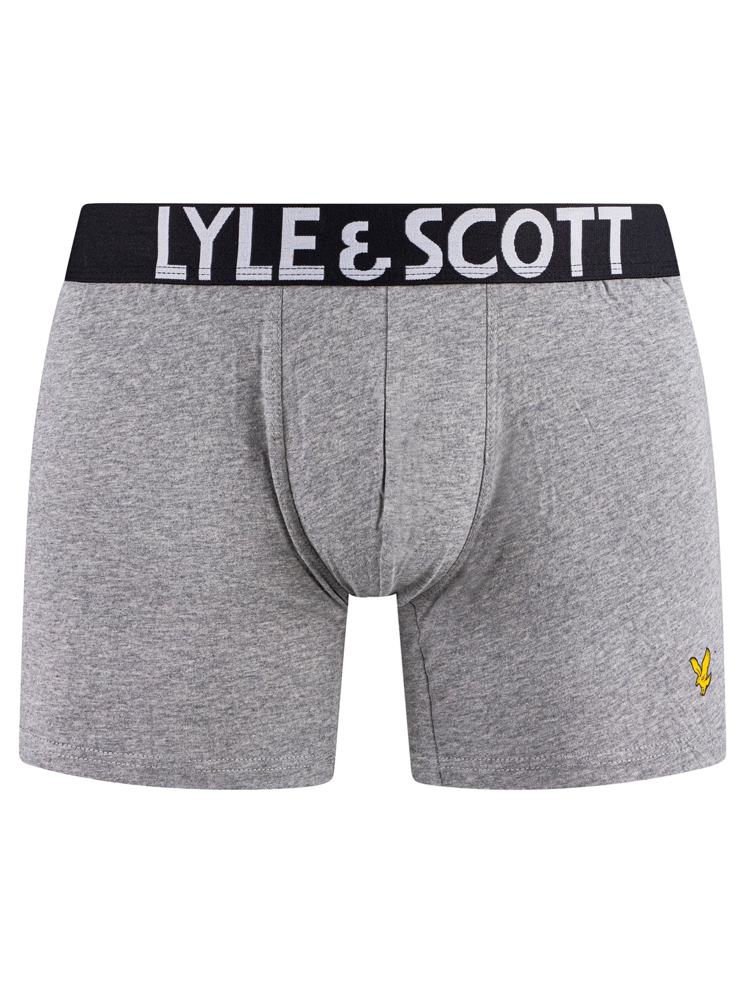 Lyle & Scott 3 Pack Daniel Men's Trunks - Black/Grey/White