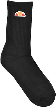 Ellesse Tisbi 3 Pack Crew Socks - Black