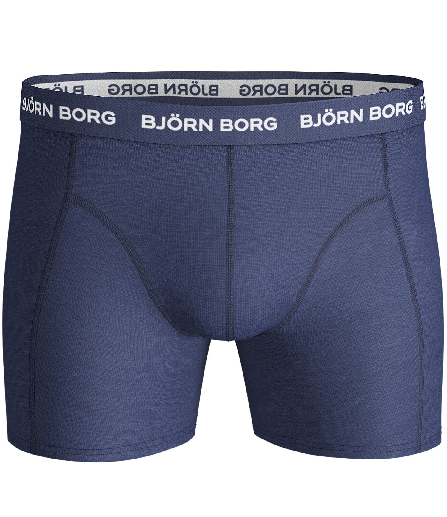 Björn Borg Solid Essential Boxer Shorts - 5PACK - Red/White/Black/Blue