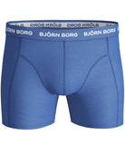 Björn Borg Solid Essential Boxer Shorts - 5PACK - Red/White/Black/Blue