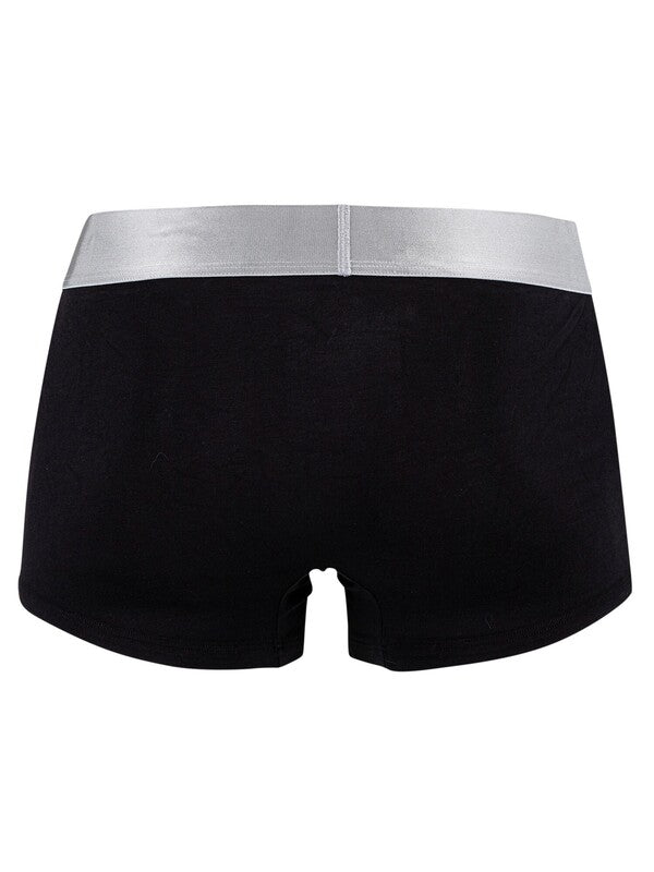 Calvin Klein Reconsidered Steel Trunks 3 Pack - Blue Lake/Clay/Black