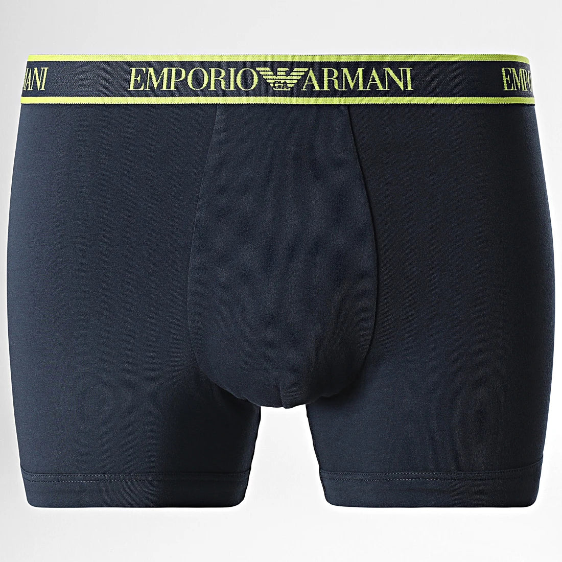 Emporio Armani 3 Pack Boxer Briefs - Blue Marine