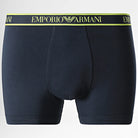 Emporio Armani 3 Pack Boxer Briefs - Blue Marine