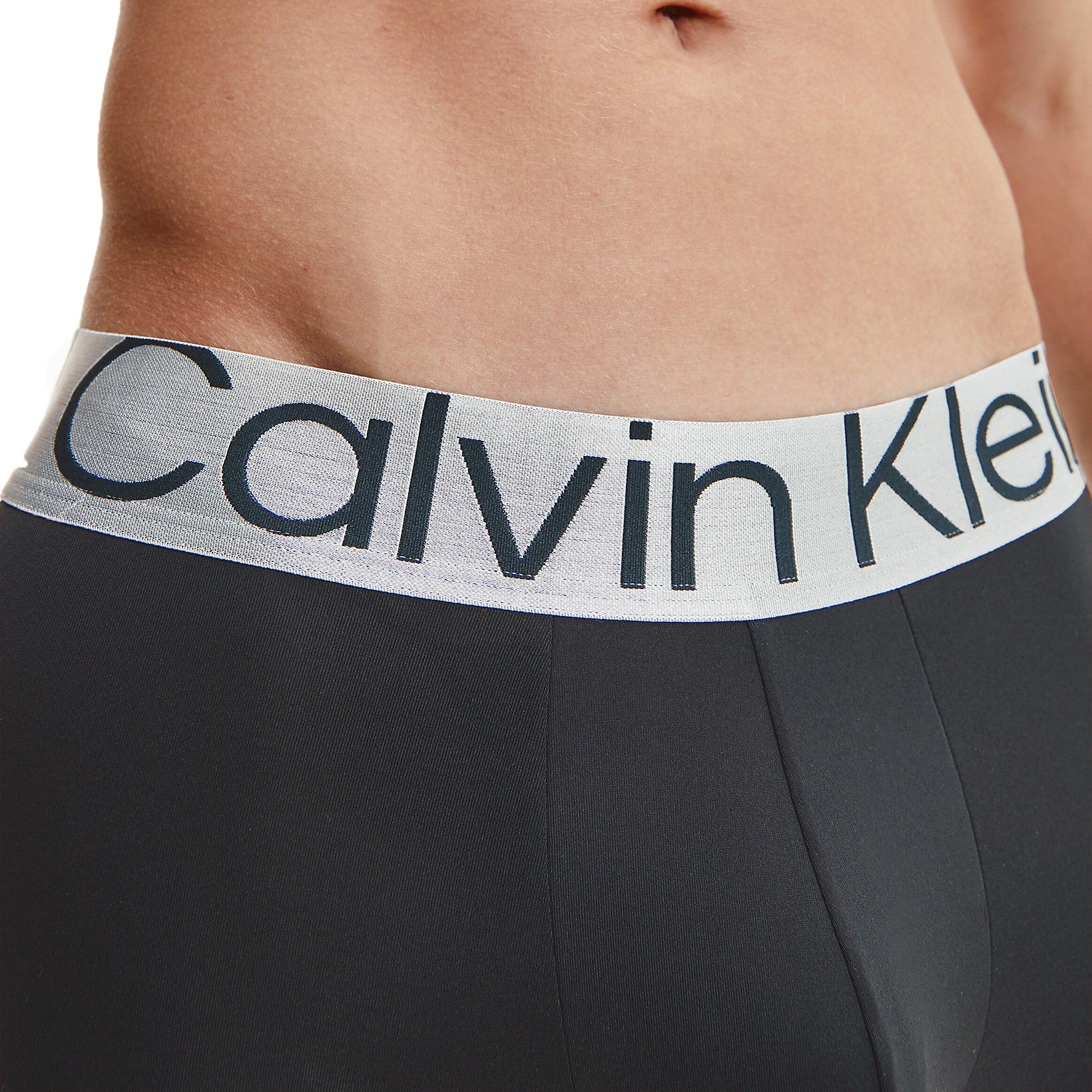 Calvin Klein 3 Pack Trunks - Steel Micro - Black