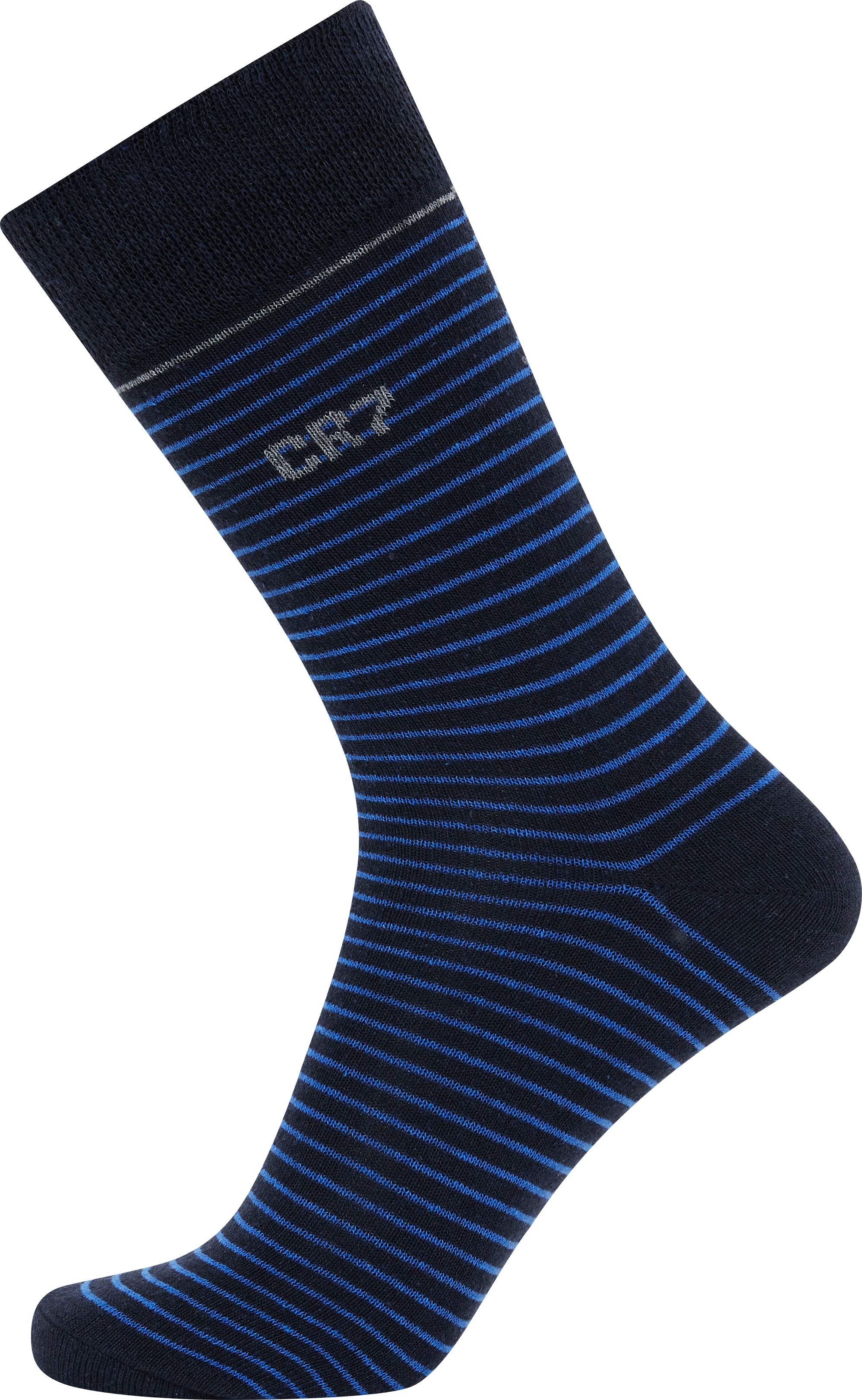 CR7 10-Pack Men's Socks - Size 7-12 ( Black/Grey/Blue/Stripe )