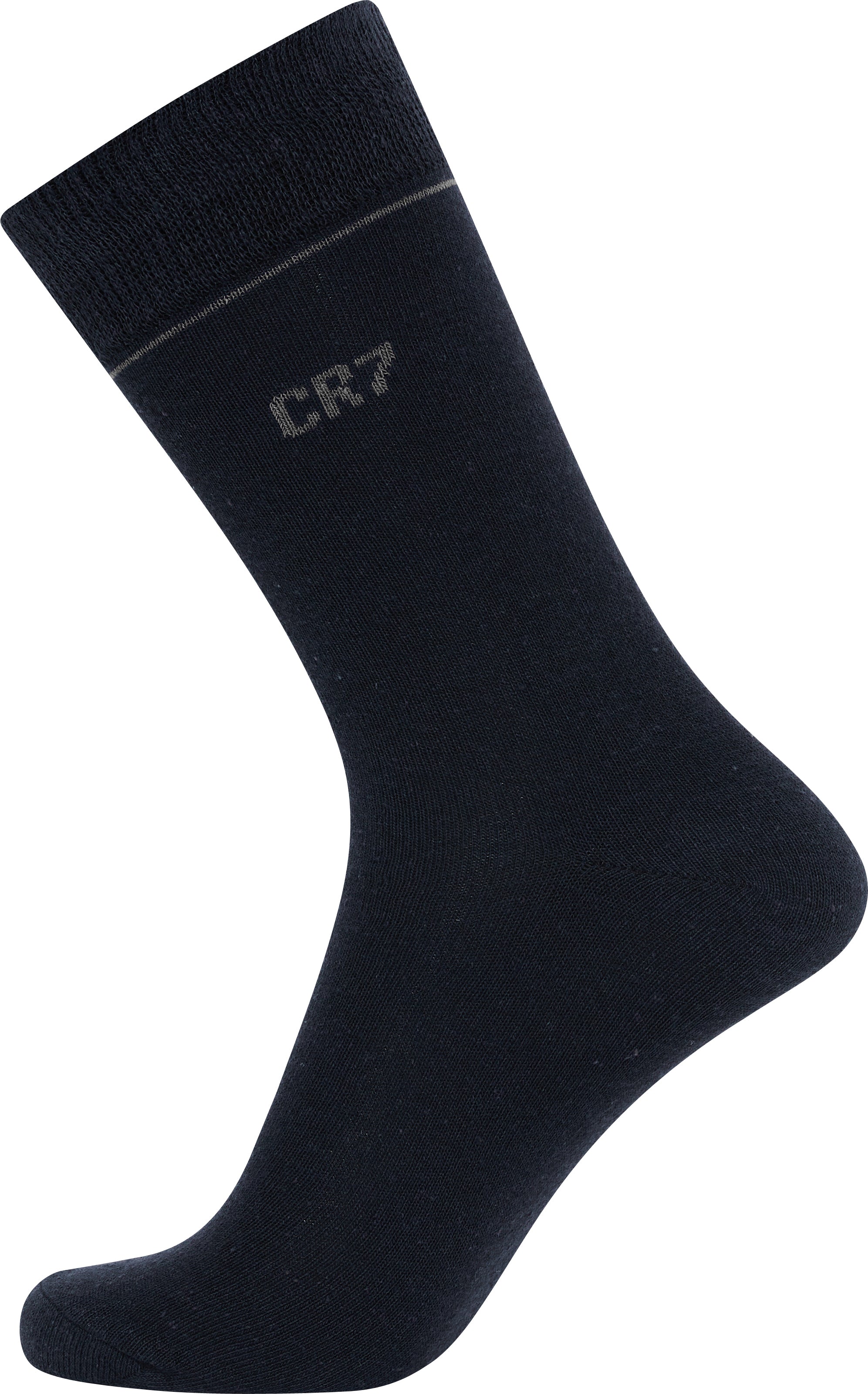 CR7 10-Pack Men's Socks - Size 7-12 ( Black/Grey/Blue/Stripe )