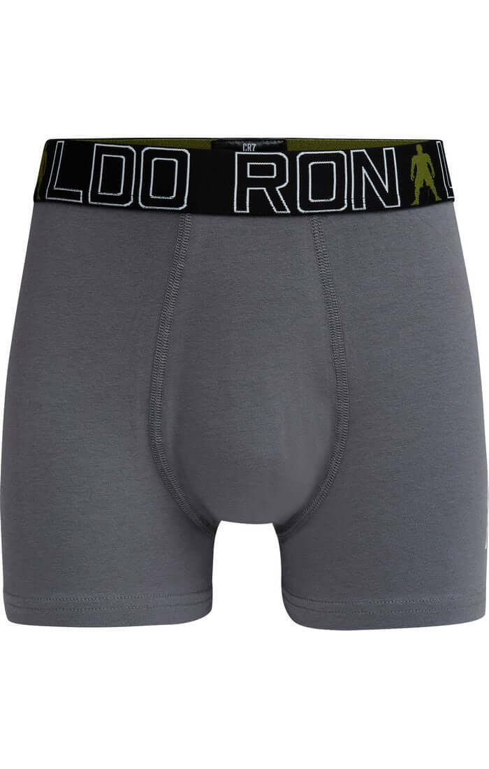 CR7 2-Pack Boy's Cotton Boxer Shorts Trunks - Multicolour-580