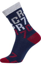 CR7 Boys Socks Three Pack - Red /Blue / Yellow