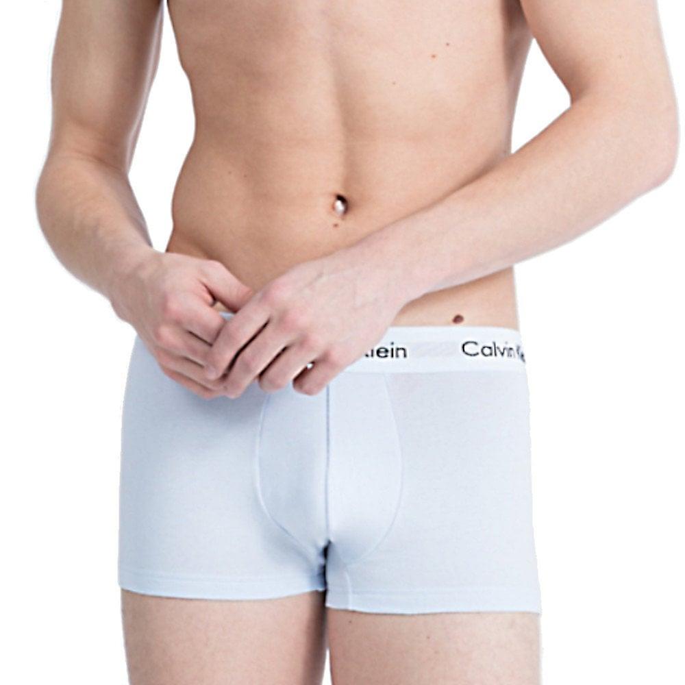 Calvin Klein 3 Pack Cotton Stretch – Low Rise Trunks ( Blue/Navy/Purple )