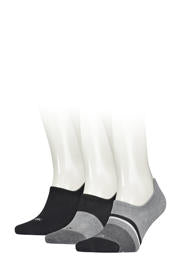 Calvin Klein 3 PACK Sneaker Socks - Black