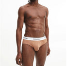 Calvin Klein 3 Pack Briefs - Modern Cotton (Black/ Woodland/ Sandalwood)