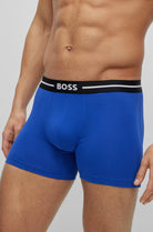 Boss 3 Pack of Stretch Cotton Boxer Briefs - BGN