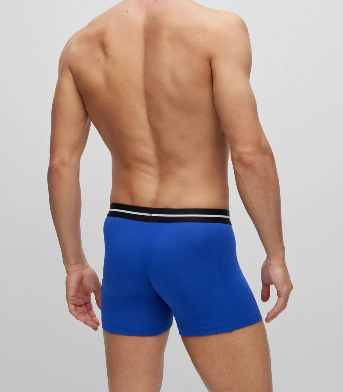 Boss 3 Pack of Stretch Cotton Boxer Briefs - BGN