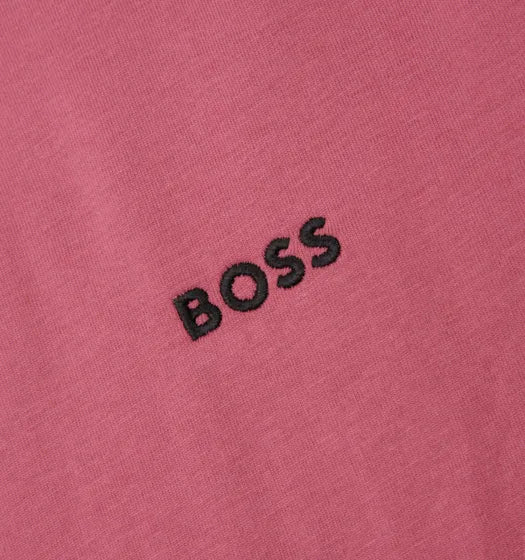 BOSS Bodywear 3 Pack Crew Neck T-Shirts - Black/Pink/Green