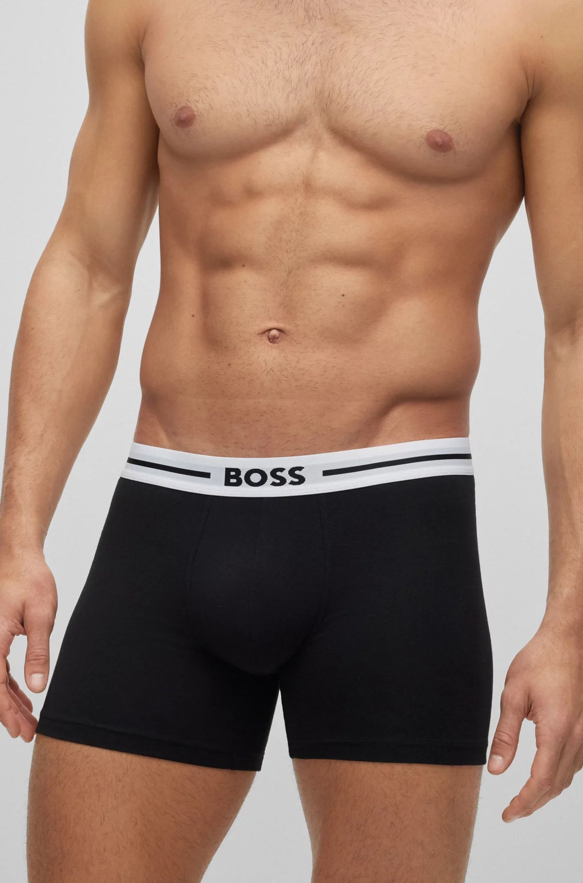 Boss 3 Pack of Stretch Cotton Boxer Briefs - 964